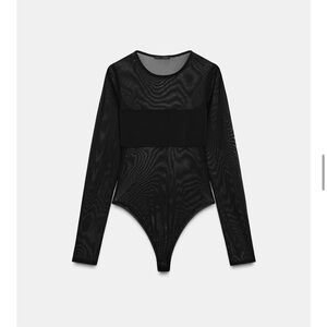 Zara Black Bodysuit